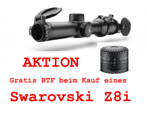 Swarovski Z8i 0,75-6x20 inclusive gratis Ballistik-Turm BTF