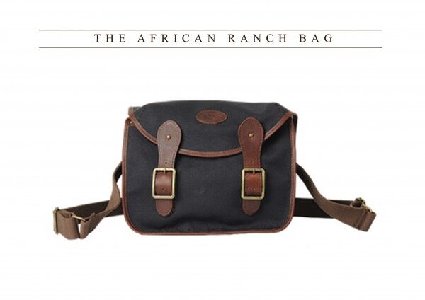 Melvill & Moon African Ranch Bag Black